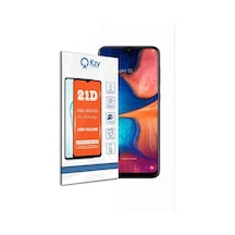Samsung Uyumlu Galaxy A20 Tam Kaplayan 21D Temperli Ekran Koruyucu Cam (501179271) 20 Tl Fark Ile Apple  iPhone Hızlı Şarj Kablosu