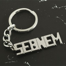 Şebnem Semeglbl - 84 İsimli Anahtarlık- Çok Renkli