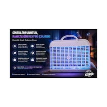 Mavi Led Işıklı Elektrikli Sinek Öldürücü