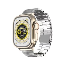 Newface Apple Watch 38mm Ascend Metal Kordon - Gümüş Açık Mor