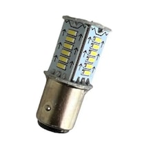 Carub 1016 Çift Duy Çakar & Kayar Modlu Led Ampul 30 SMD Ledli Park Fren Ampulü 2'li Set 12V BR0405574