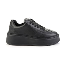 Bambi Siyah Kadın Sneaker K01671057609 Siyah
