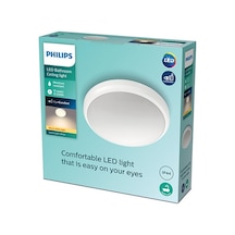 Philips Doris 6W Tavan Lambasi Sarı Işık Ip44 Beyaz