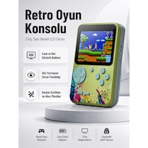 3 İnç Renkli Ekranlı Taşınabilir El Konsolu G5 Modeli Tkdytgsk0r5o2dxr3c9