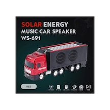 Tır Şeklinde Bluetooth Speaker Şarjlı Kablosuz Hoparlör Fm Radyo Sd Kart Usb
