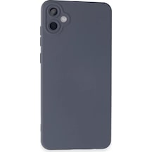 Newface Samsung Galaxy A05 Kılıf Nano İçi Kadife Silikon - Gri