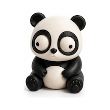 Yasuah Hareketli Gözlü Panda Figürü