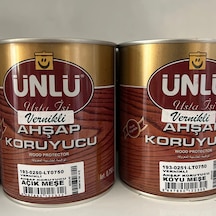 Ünlü Vernikli Ahşap Koruyucu Ünlü 0.75 Lt Koyu Meşe