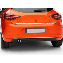 Renault Clıo V Bagaj Alt Çıtası Paslanmaz Çelik Krom