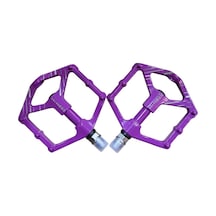 Zedonyon Geniş Platformlu Rulmanlı Pedal Mor