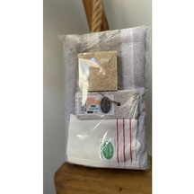 Gelin Damat Hamam Banyo 4'lü Set