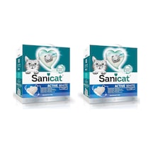 Sanicat Active White Kokusuz Topkalanan Kokusuz Kedi Kumu 10 L X 2 Adet Sanicat Active White Kokusuz Topkalanan Kokusuz Kedi Kumu 10 L X 2 Adet