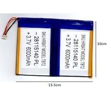 Aidata Alim ADT1061 Tablet Batarya - Pil