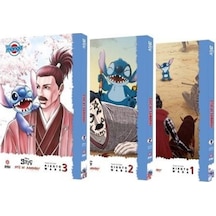 Disney Stiç Ve Samuray 1-2-3 Kitap Set