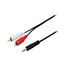 Hp Hp029Gbblk3Tw Aux 3.5 Mm To 2Rca Dönüştürücü Kablo Siyah 3 M