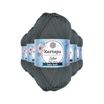 5 Adet Lotus Bikini Büstiyer Bluz Örgü İpi K944 Füme Çok Renkli