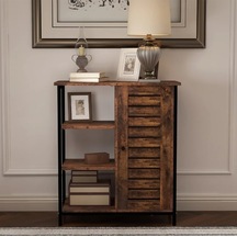 Ağaç Atölyesi – Chiara Walnut Ahşap Dresuar/Dolap/Kitaplık Ceviz