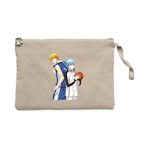 Ballers Without Anime Krem Clutch Astarlı Cüzdan / El Çantası Krem