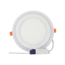 Dekoratif Sıvaaltı 24 Watt (18+6) Çift Renkli Led Panel - Pembe B