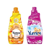 Yumoş Extra Konstantre Yumuşatıcı 1440 Ml Hanımeli Ve Yabani Orkide 2 Li 2'li Set