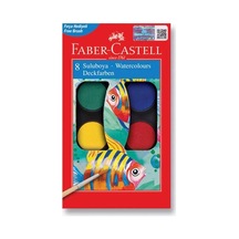 Faber Castell Redline Sulu Boya Küçük Boy 8 Renk Çok Renkli