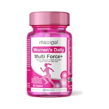 Maxigal Women's Daily Multi Force + Vitamin, Mineral Ve Bitki Ekstreleri İçeren Takviye Edici Gıda 90 Tablet