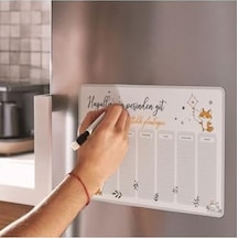 Hayallerinin Peşinden Git Mottolu Magnet Planlayıcı