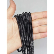 Oniks Taşı Rondela Kesim 2.5x6mm Parlak Dizi 52952 Çok REnkli