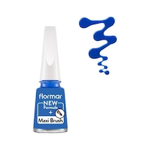 Klasik Parlak Bitişli Yüksek Pigmentli Oje - Nail Enamel- 487 Navy Blue New- 8682536036269