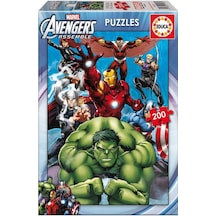 Educa Çocuk Puzzle Karton 200 Avengers
