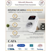 Cata Akım Korumalı Regülatör - Akım Korumalı Priz - 4000W