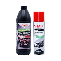 Seramik Katkılı Hızlı Ve Pratik Cila 750ml.+ Tampon & Plastik Yenileyici 300 Ml