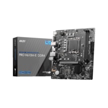 MSI Pro H610M-E DDR4 Intel H610 3200 MHz DDR4 Soket 1700 mATX Anakart