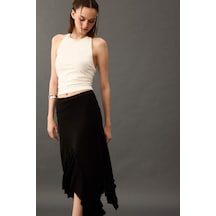 Defacto Halter Yaka Sırtı Açık Toka Detaylı Bluz G0508ax25smwt34 Beyaz