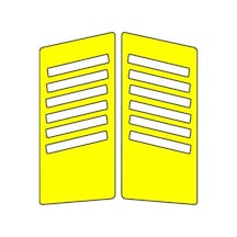 Sevenkardeşler Cg Sarı Yan Kapak Sticker