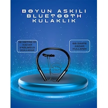 Zenvia Polygold Pg-100 Type-c Şarjlı Bluetooth Kulaklık Boyun Askılı, Uzun Pil Ömürlü, Mikrofonlu Znv2026