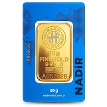 Agakulche Nadir 50 Gram Altın 995 24 Ayar Külçe Altın