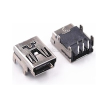 Mini Usb Konnektör 5 Pin Dişi Usb Konnektör Lehim Tipi Konnektör