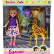 Baonier Zürafalı Mini Kız Bebek Baonier Zürafalı Mini Kız Bebek