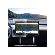 Tesla İle Uyumlu Model Y 15 İnç 2023 2024 Multimedya Auido Ekran Koruyucu Cam Film Çizilmez Araç Screen Protector