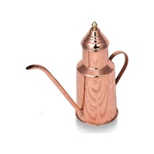 Gemlik El Yapımı Bakır Yağdanlık 500ml Kahverengi