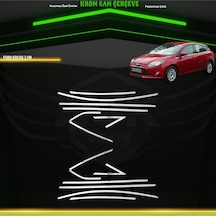 Ford Focus 3 Hb 2011-2014 Araca Özel Cam Çerçevesi Tamtur A+