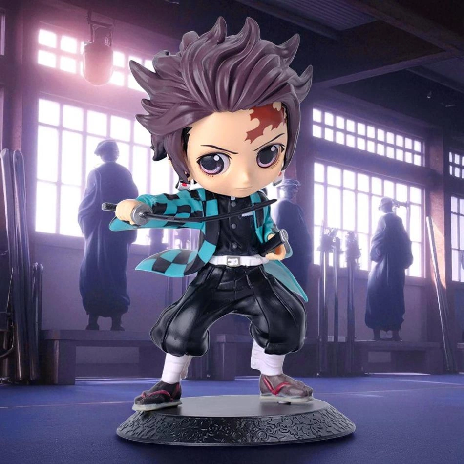 Demon Slayer: Kimetsu No Yaiba Tanjiro Kamado Anime Karakter Figür Oyuncak Koleksiyonluk Biblo 15 Cm Demon Slayer