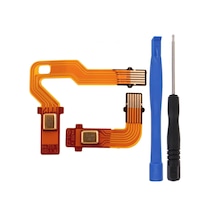 Ps5 V3 V4 V5 Mikrofon Flex Tornavida Ayırıcı Set Dualsense Bdm 030 040 050 Yedek Parça Beyaz