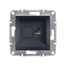 Schneider EPH4700171 Asfora RJ45 Cat6 Utp Tekli Data Prizi Antrasit