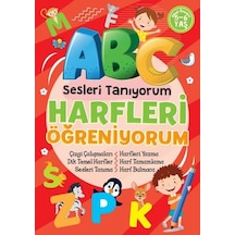 Sesleri Tanıyorum - Harfleri Öğreniyorum - Okul Öncesi 5 - 6 Yaş- Bıcırık Yayınları