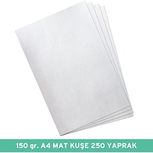 Umur 150 Gr A4 Mat Kuşe Kağıt, 250 Yaprak