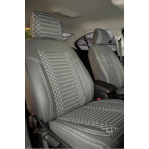 Mercedes S Serisi Lüx Full Deri Oto Koltuk Kılıfı Ön Arka Takım Exclusive Füme
