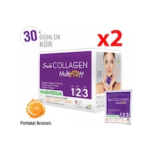 Multiform Tip I,ıı,ııı Kolajen+magnezyum+probiyotik Cilt,saç&kas Portakallı 15gx30 Saşe 2 Kutu