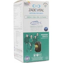 Zade Vital Omega 3 Fish Oil Premium Adults 50 Kapsül